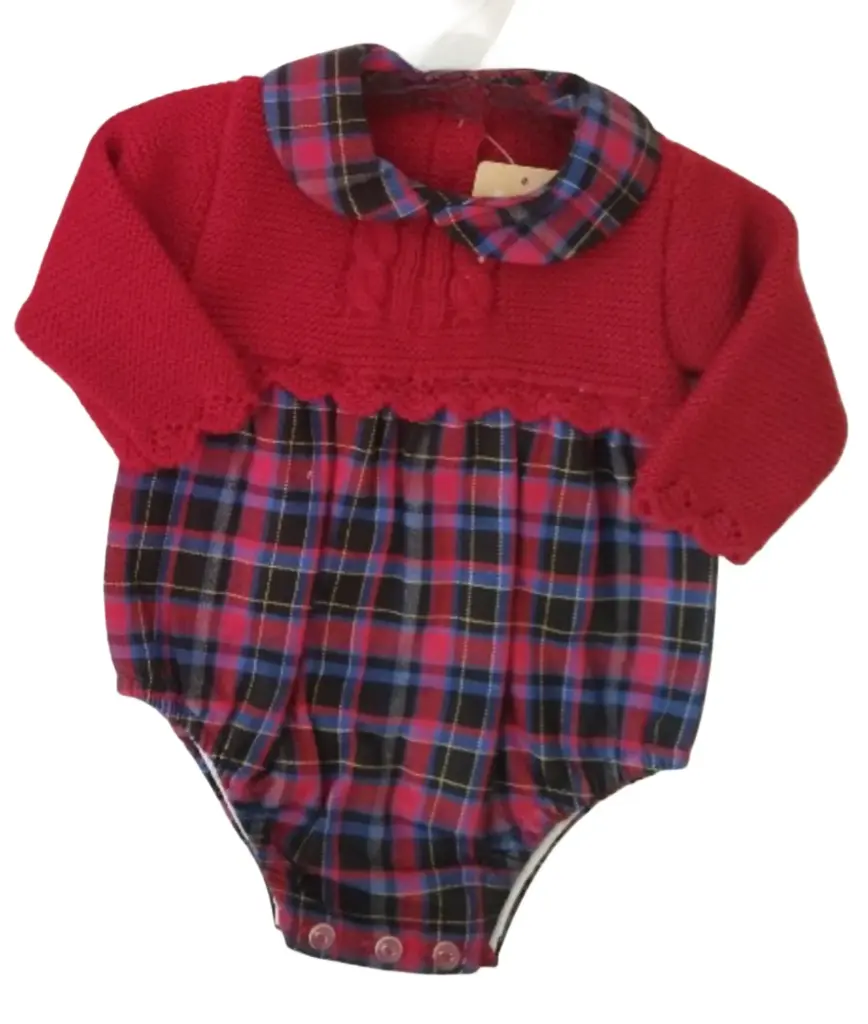 PELELE PUNTO CUADRO ESCOCÉS