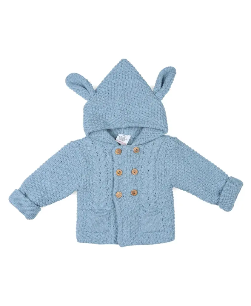 CHAQUETA LANA OREJITAS POPYS