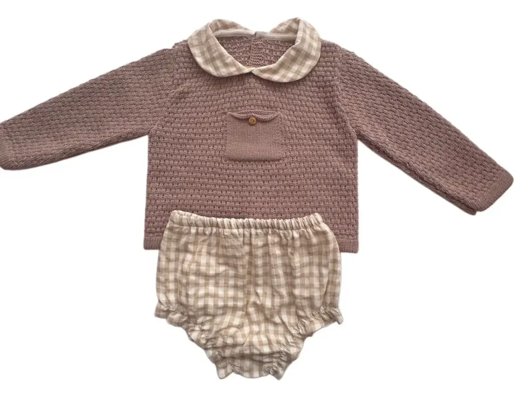 CONJUNTO POLOLO VICHY