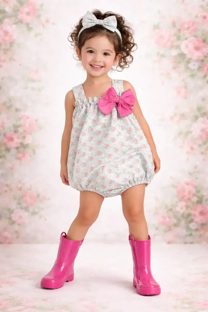 PELELE FLORES LAZO PELO (6M)