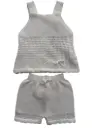 CONJUNTO HILO CALADO