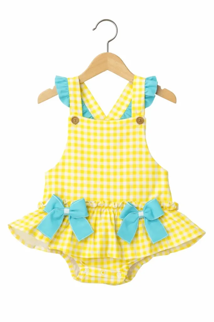 PICHI VOLANTES CUADRO VICHY