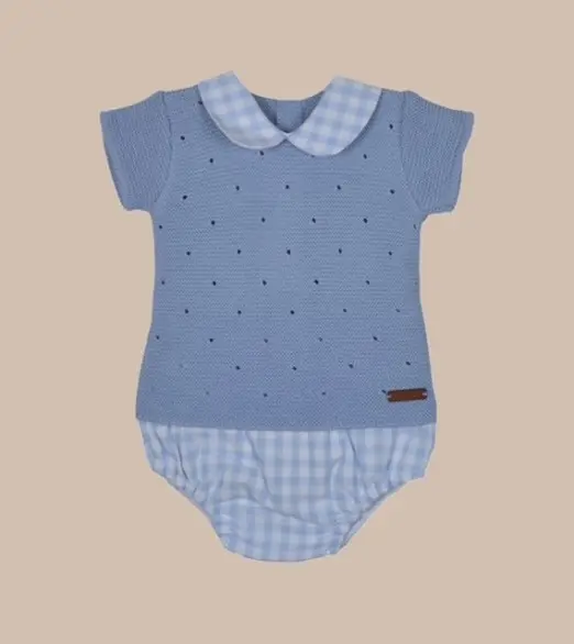 CONJUNTO PUNTO Y VICHY