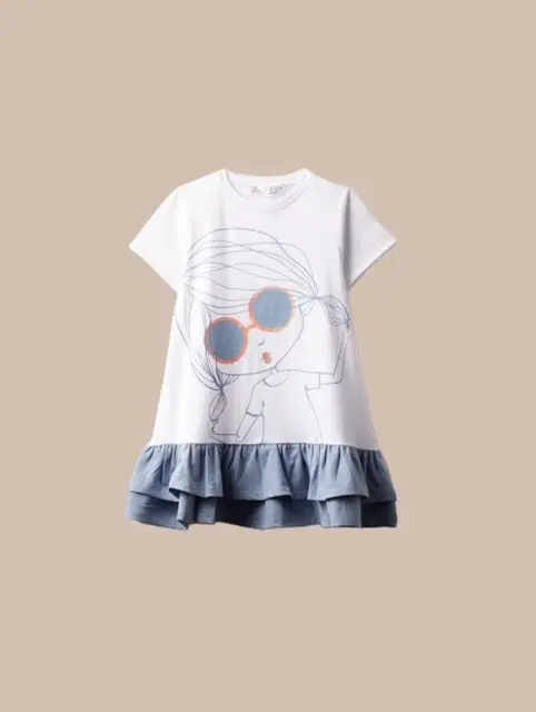 VESTIDO NIÑA GAFAS (5 años)