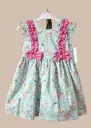 VESTIDO FLORES LAZOS