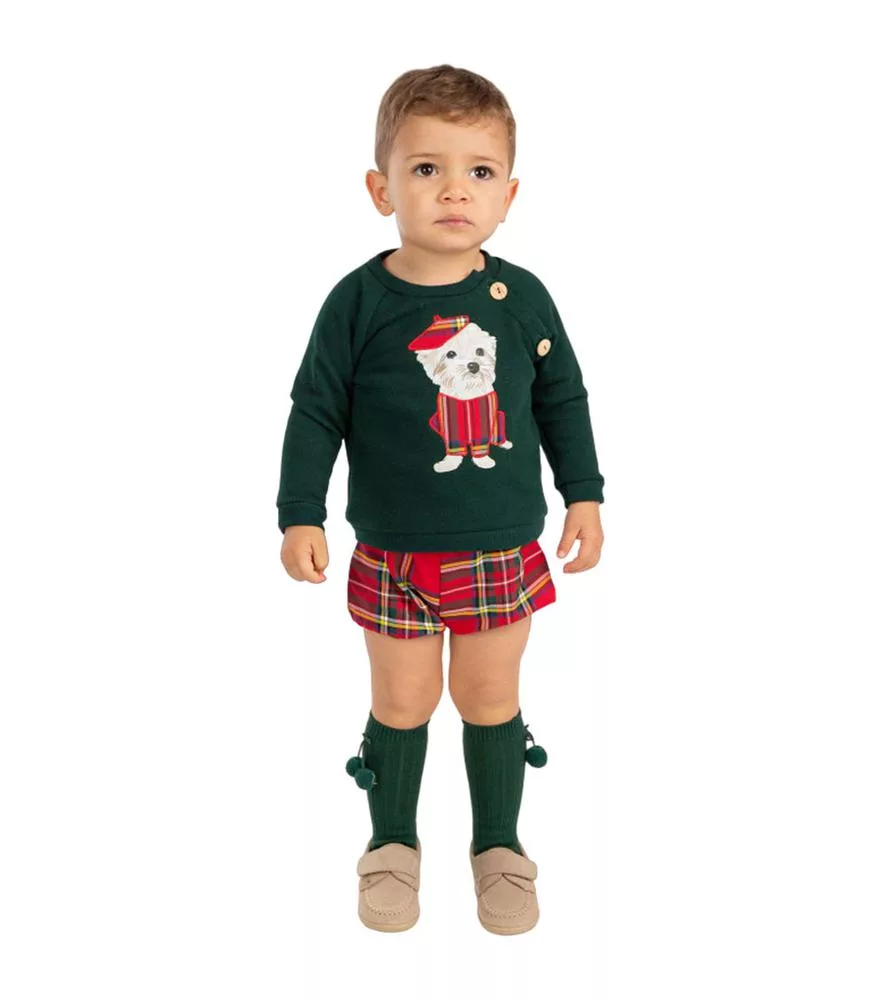 CONJUNTO ESCOCÉS NIÑO