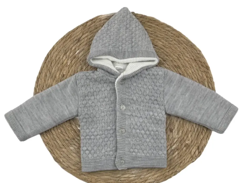 CHAQUETA LANA CAPUCHA