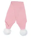 BUFANDA POPYS POMPONES