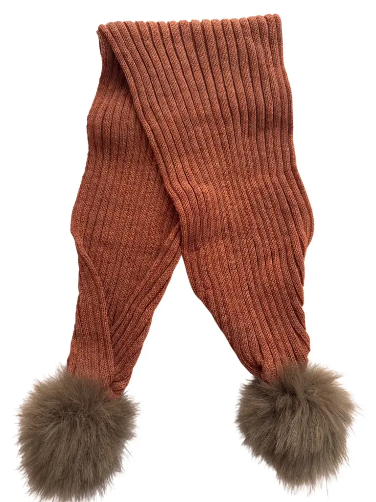 BUFANDA POPYS POMPONES