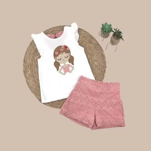 CONJUNTO SHORT CALADO