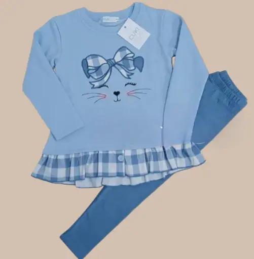 [81326] CONJUNTO GATITO BLUE
