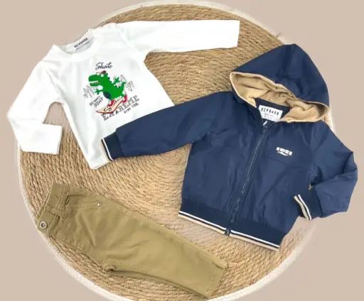 [07172] CONJUNTO 3P DINO