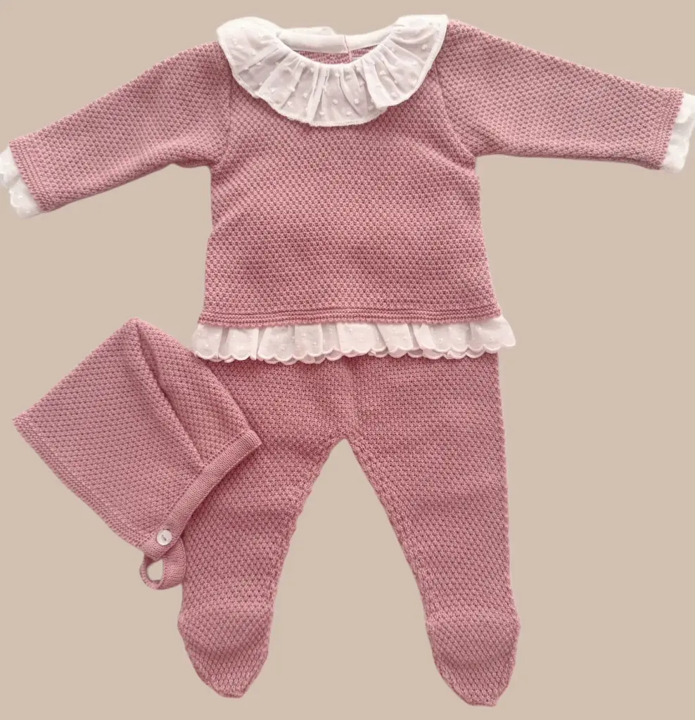CONJUNTO POLAINA DULCE DE FRESA