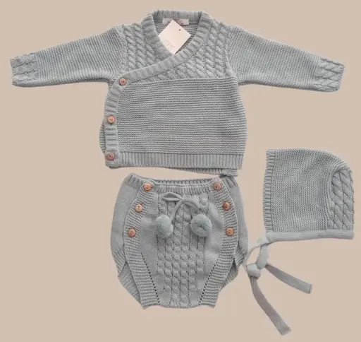 [29935 AZUL] CONJUNTO TRES PIEZAS