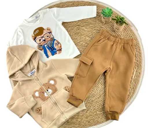 [OSO 3 PZAS CAMEL] CONJUNTO SPORT OSO 3 PZAS CAMEL