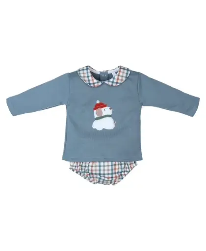 CONJUNTO POPYS PERRITO VICHY