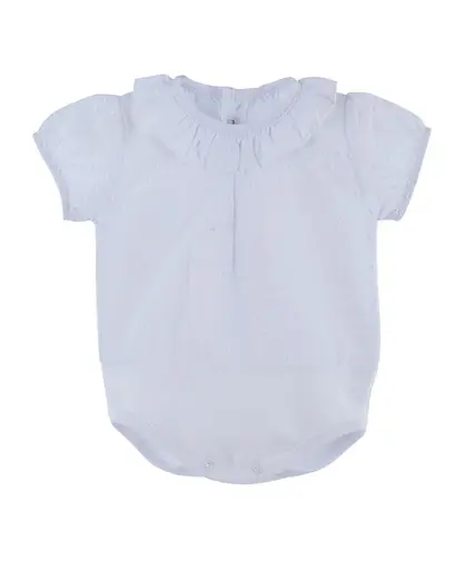 [19034 BLANCO] BODY M/C CAMISA PLUMETI CALAMARO