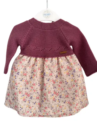 VESTIDO PUNTO FLORAL