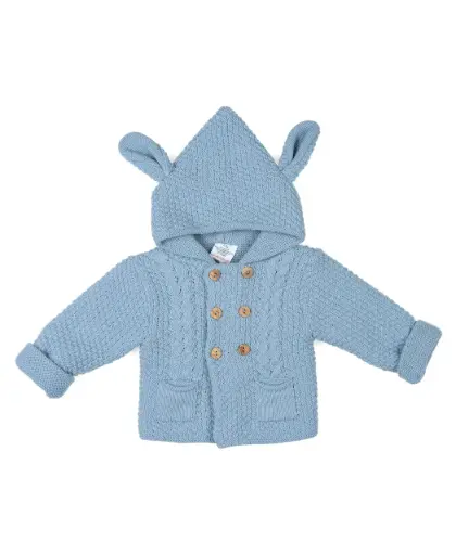 [31494] CHAQUETA LANA OREJITAS POPYS