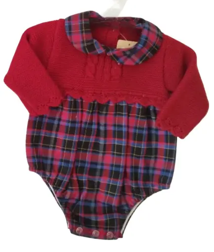 [525] PELELE PUNTO CUADRO ESCOCÉS