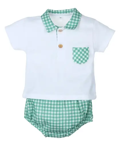 [32057] CONJUNTO POLOLO VICHY