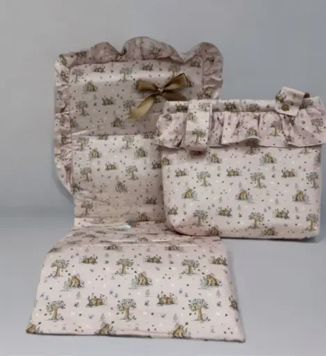 CONJUNTO SILLA OSOS ROSA