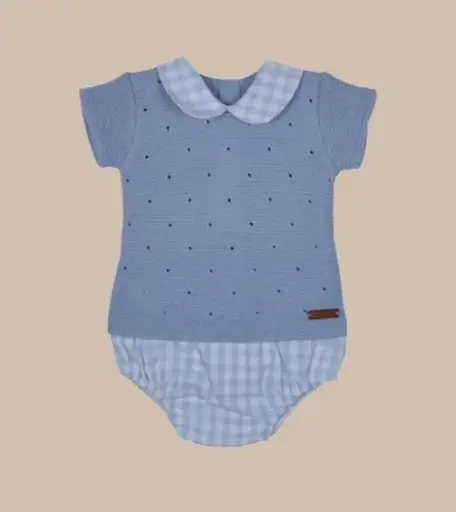 CONJUNTO PUNTO Y VICHY