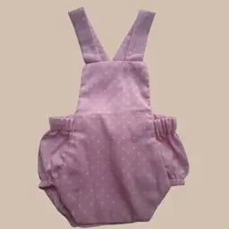 [1049-2] PETO ROSA LUNARES BLANCOS