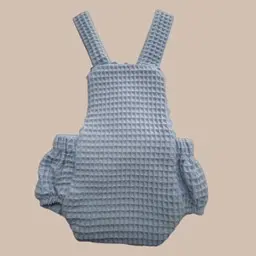 PETO WAFFLE AZUL
